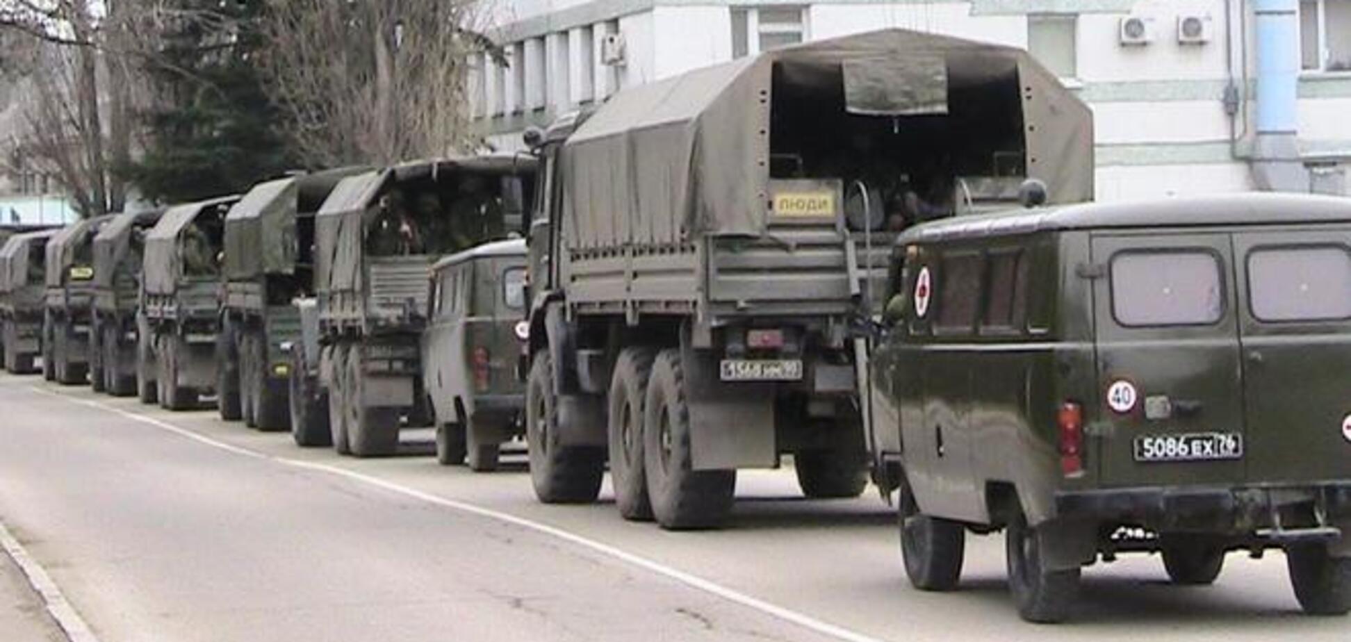 Россия продолжила стягивать бронетехнику к границе с Украиной