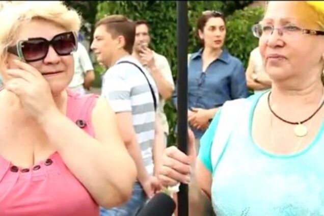 Жители Мариуполя поблагодарили украинцев из западных областей за борьбу с террористами