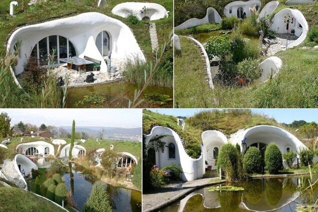 Дома построенные в гармонии с природой