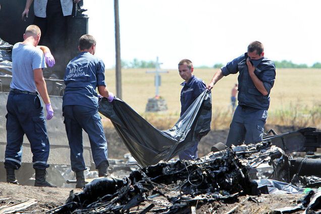 В Харьков прибыл поезд с телами погибших пассажиров Boeing