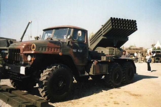 Позиции украинских военных на Луганщине снова обстреляли из 'Града' со стороны России