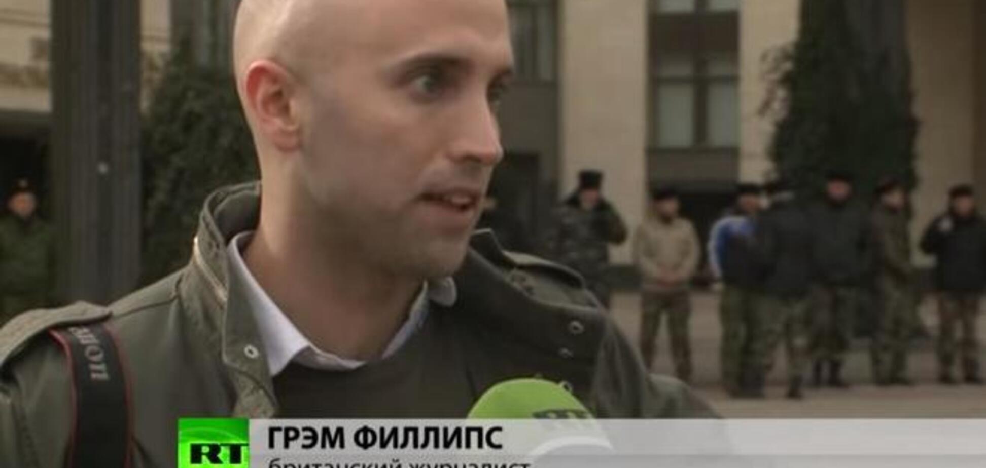 Телеканал RT заявил о пропаже своего журналиста на Донбассе