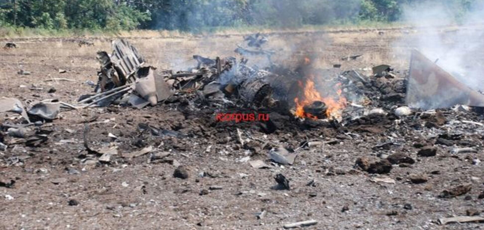 Украинские СУ-25 были сбиты предположительно с территории РФ