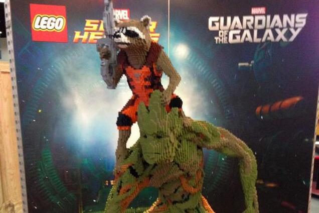 Стражей Галактики слепили из конструктора 'Лего'
