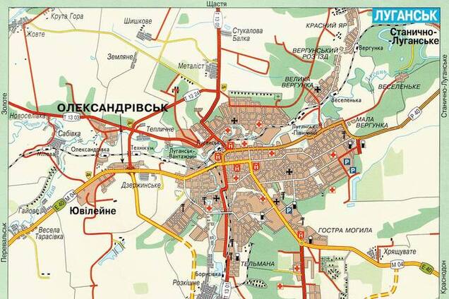 Весь Луганск остался без электричества и воды