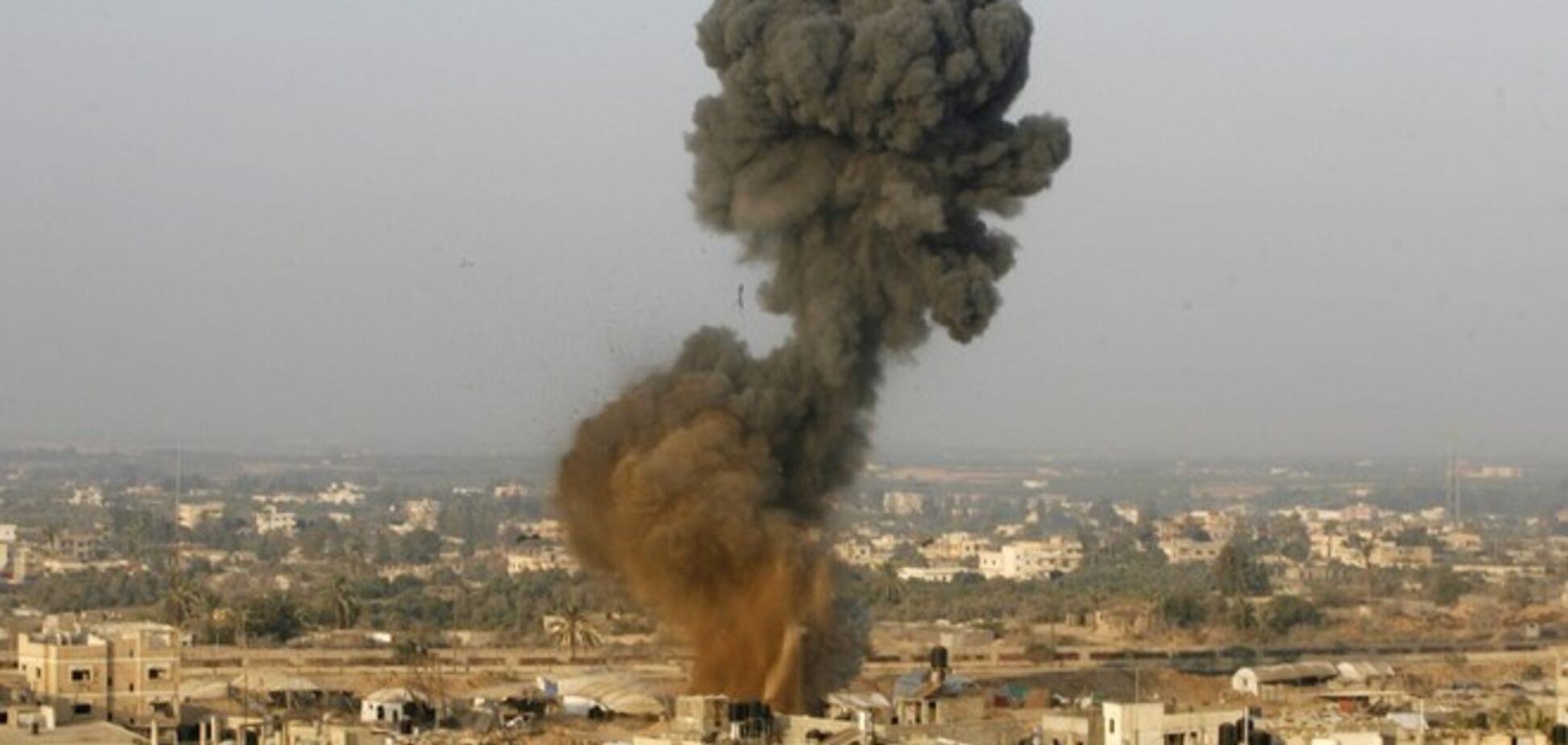 Израильско-палестинский конфликт сфотографировали из космоса