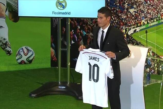 'Реал' за 48 часов заработал на продаже футболок 26 млн евро