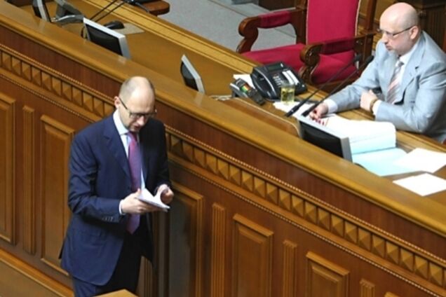 Томенко отказал Яценюку в праве покинуть пост премьера
