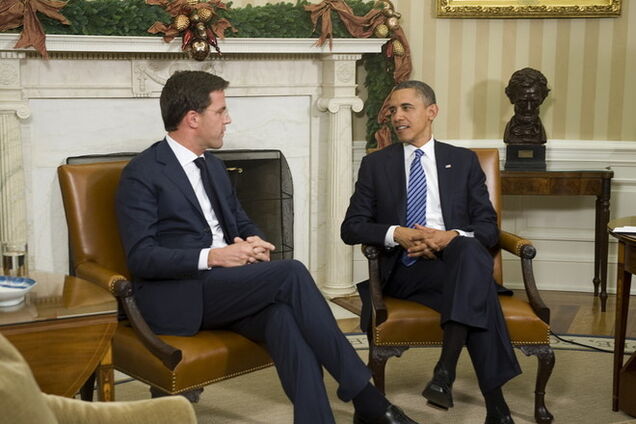 Обама и Рютте за ужесточение санкций против РФ из-за ситуации в Украине