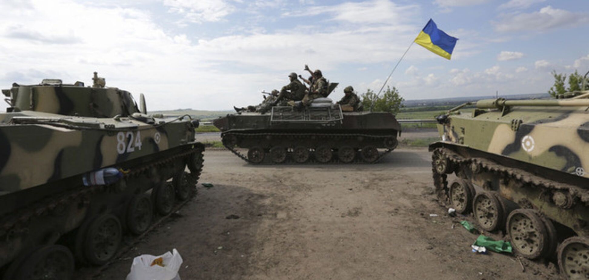 Позиции сил АТО за ночь обстреляли пять раз со стороны России