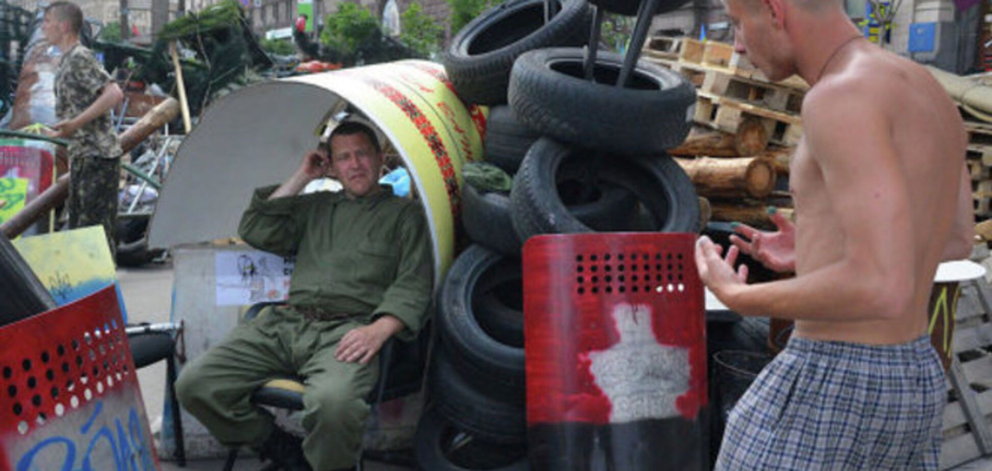 Прогулянка нічним майданом