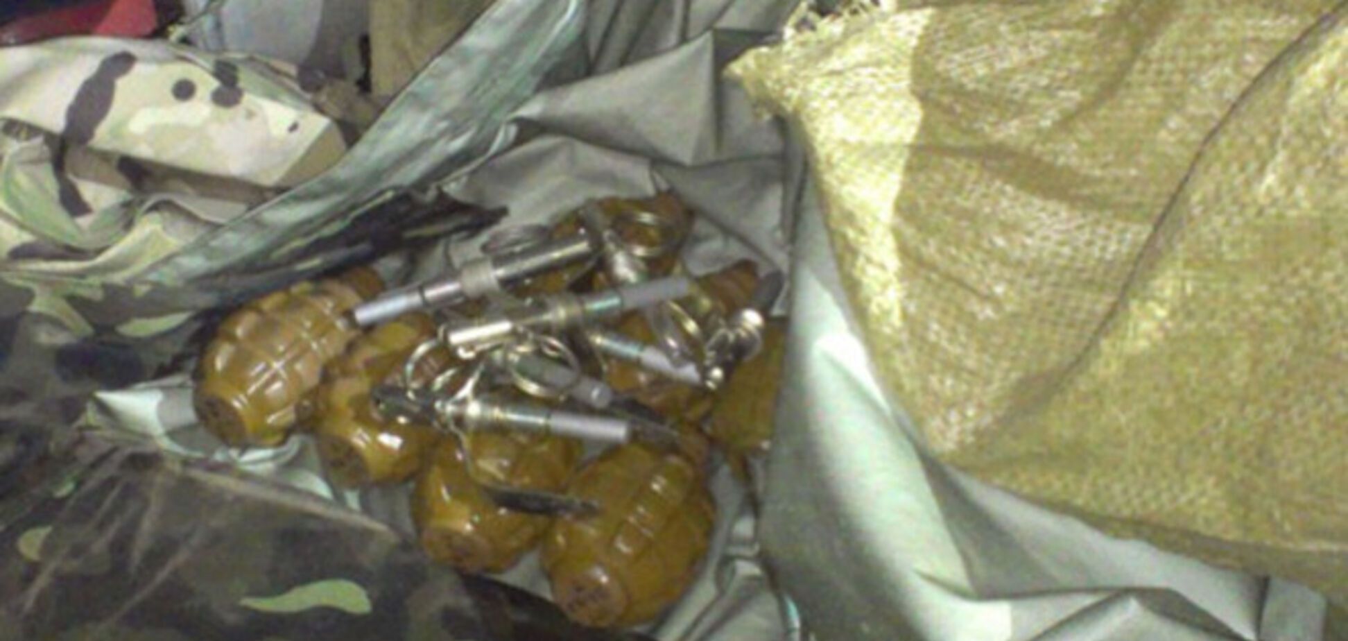 Житель Сумщины привез в Харьков целый арсенал оружия