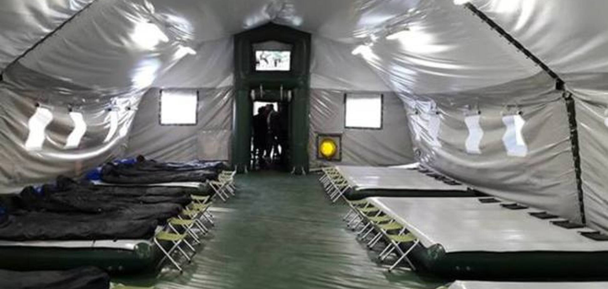 Українських бійців поселять в модних надувних модулях