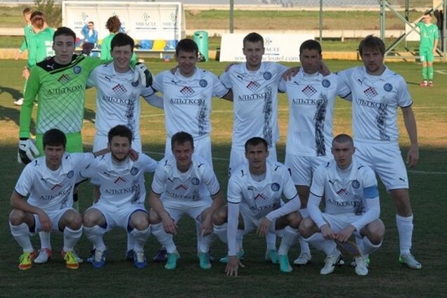 Футболисты донецкого 'Олимпика' не захотели перед матчем петь гимн Украины