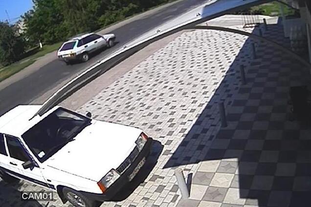 Милиция показала автомобиль убийц мэра Кременчуга