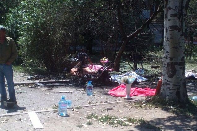 В Горловке боевики взорвали железную дорогу и устроили кровавую провокацию