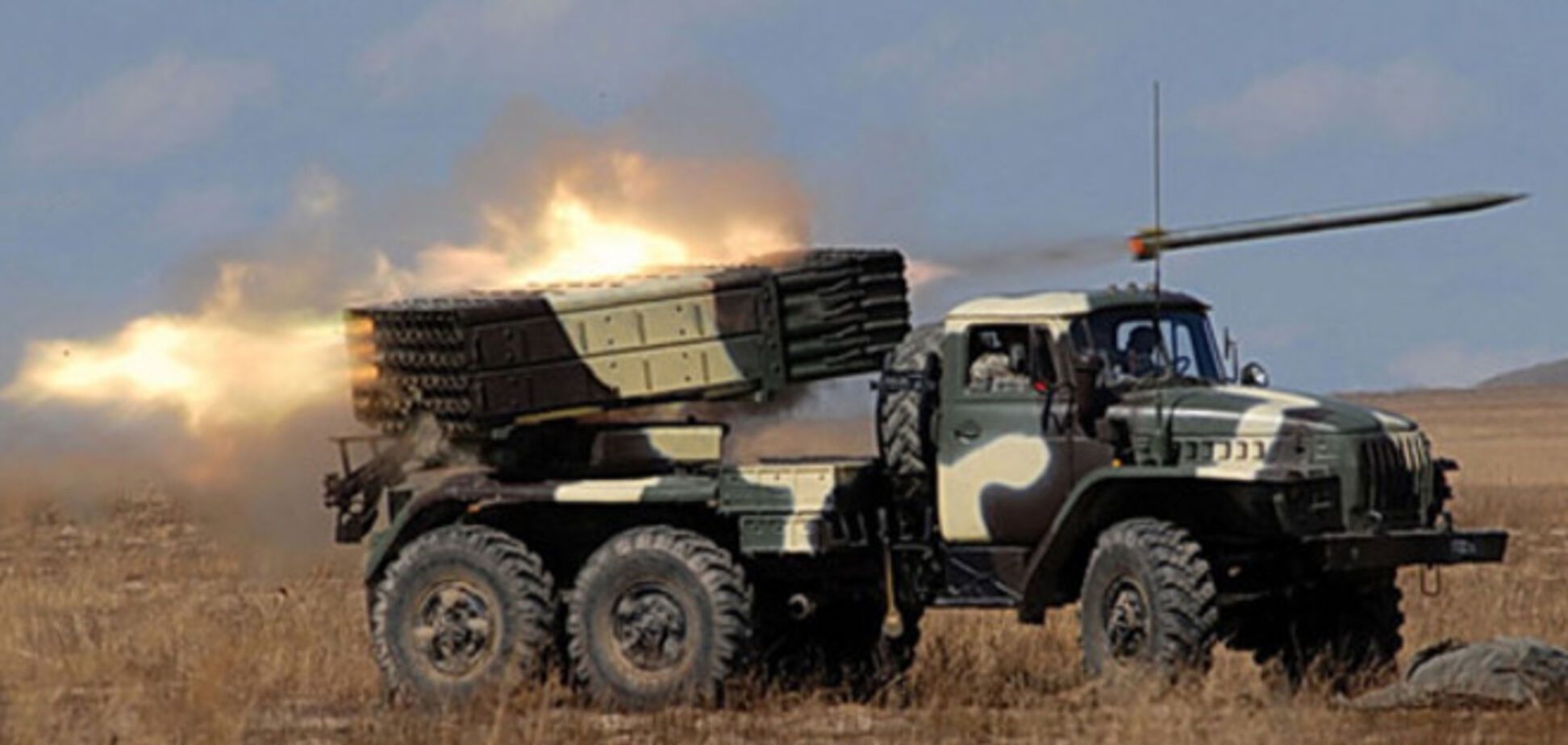 Террористы 'Градами' атакуют Донецк