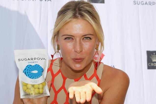 Шарапову обвинили в пропаганде нездорового образа жизни