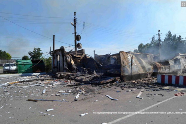 Боевики во время атаки на 'Красную Таловку' ранили пять пограничников