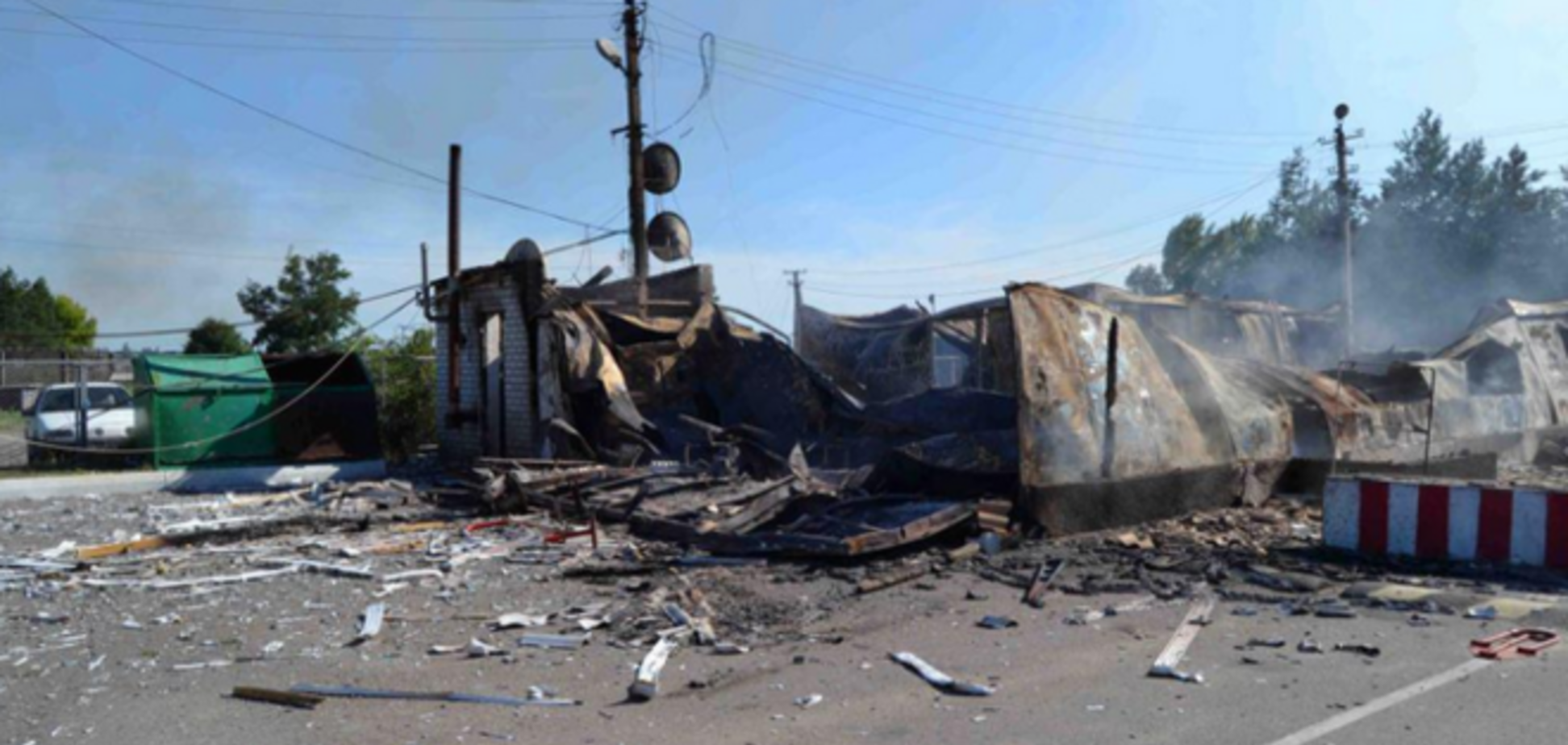Боевики во время атаки на 'Красную Таловку' ранили пять пограничников