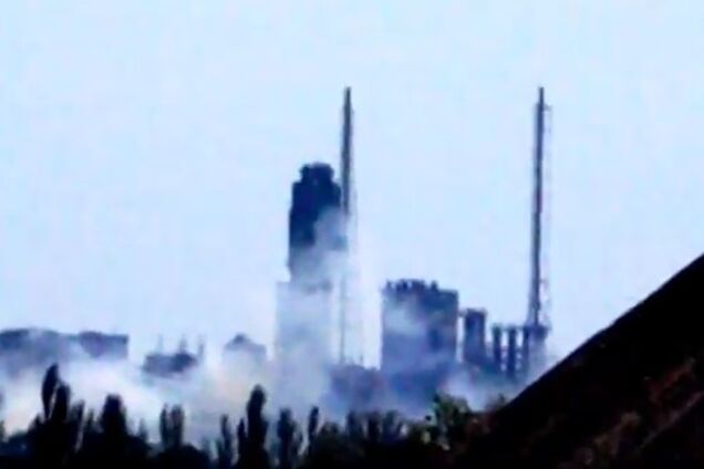 На заводі 'Стирол' почалася пожежа