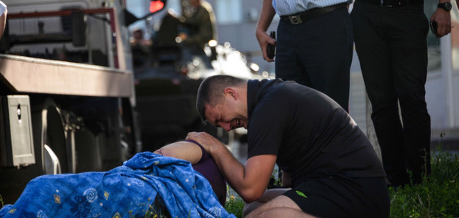 В Донецке неизвестные расстреляли патруль ГАИ