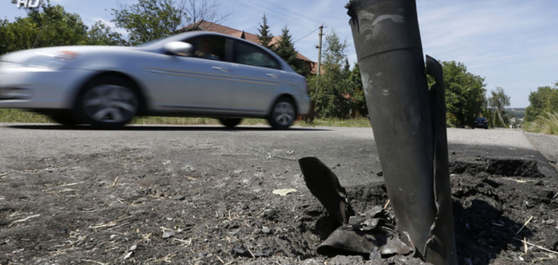 Артобстріл в Донецьку