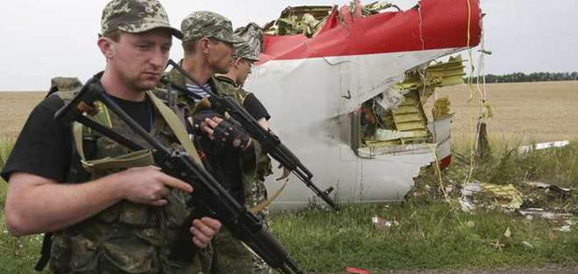 Боевики заминировали подходы к месту крушения Boeing-777