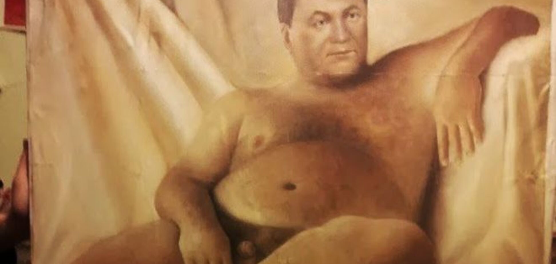 Картины голого Путина и Януковича никто не хочет покупать за $20 тыс