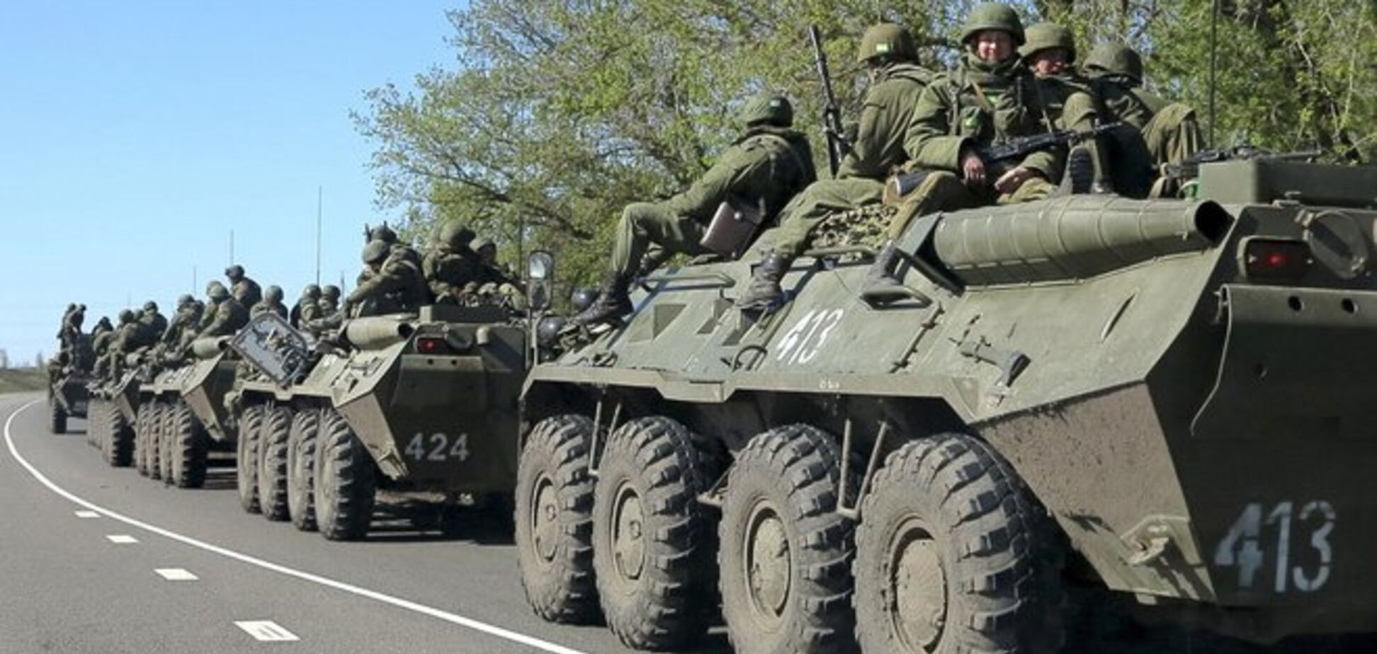 В РНБО нарахували 40 тис. Російських солдат біля кордону з Україною