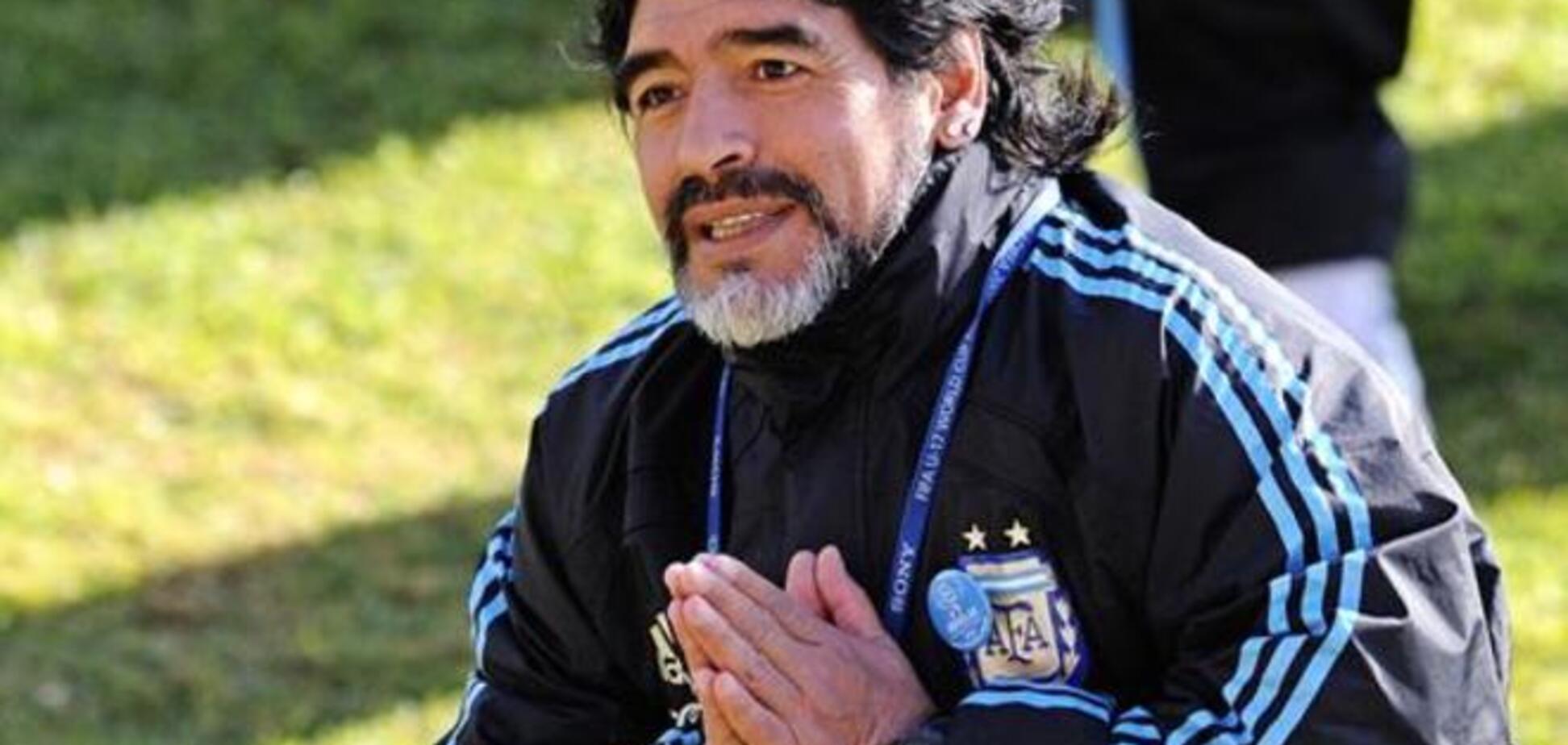 ЧМ-2014. ФИФА лишила Марадону места в VIP-ложе