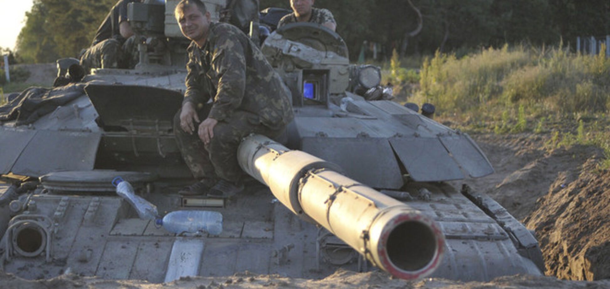 В Краматорске танки АТО атаковали позиции террористов