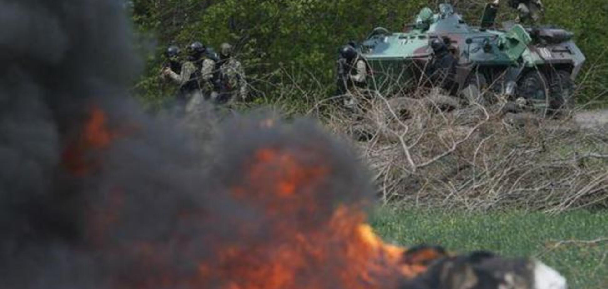 Колонна террористов прорвалась в Краматорск