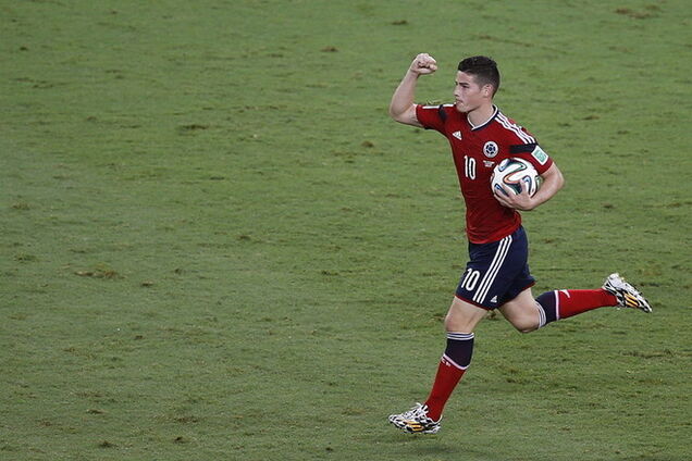 ЧМ-2014. Колумбийский футболист повторил рекорд Пеле