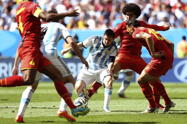 ЧМ-2014. Аргентина без проблем переиграла невзрачную Бельгию