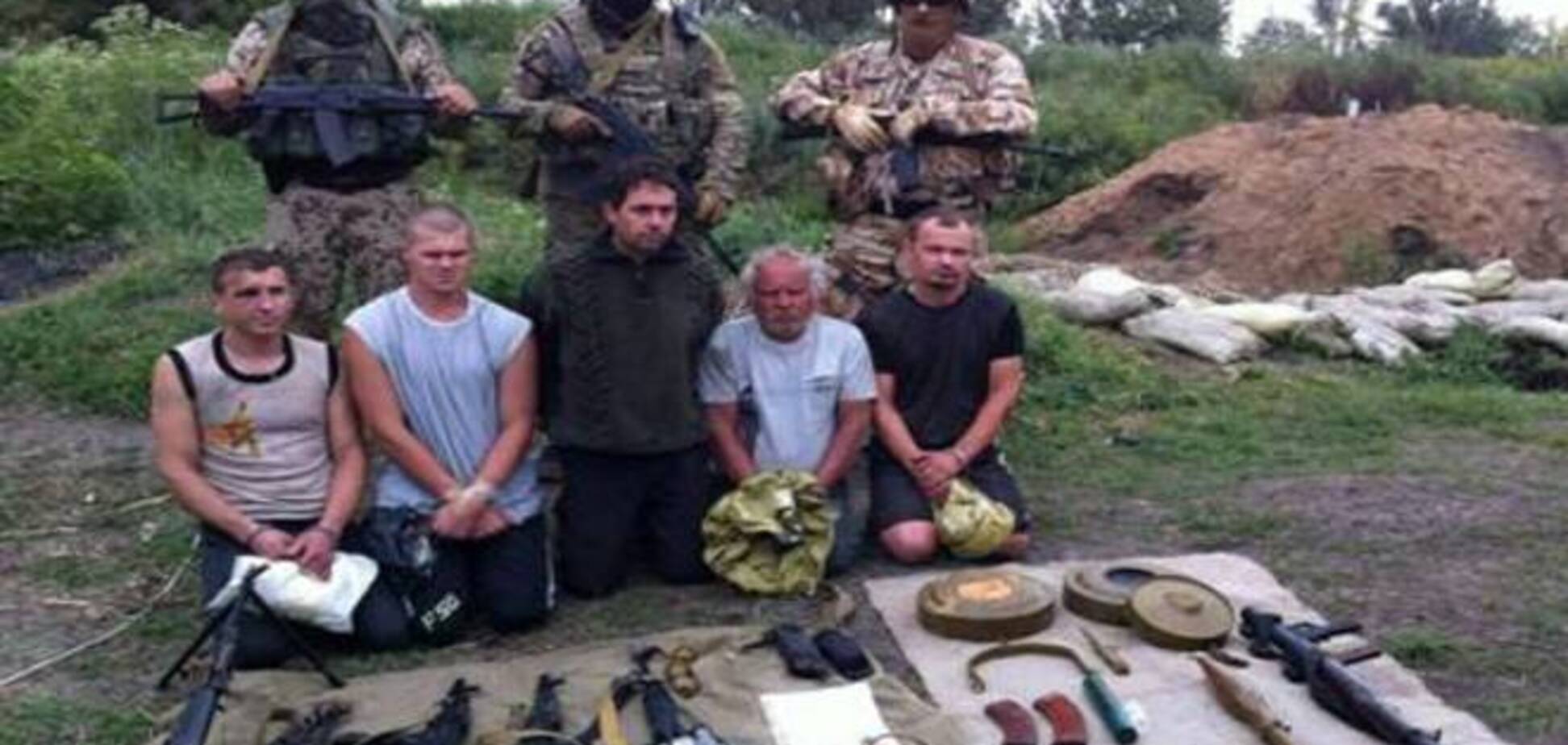 Поблизу Слов'янська затримали групу своїх підшефних Москвою терористів