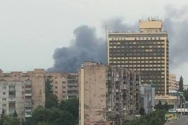 Силы АТО зачищают террористов в Луганске