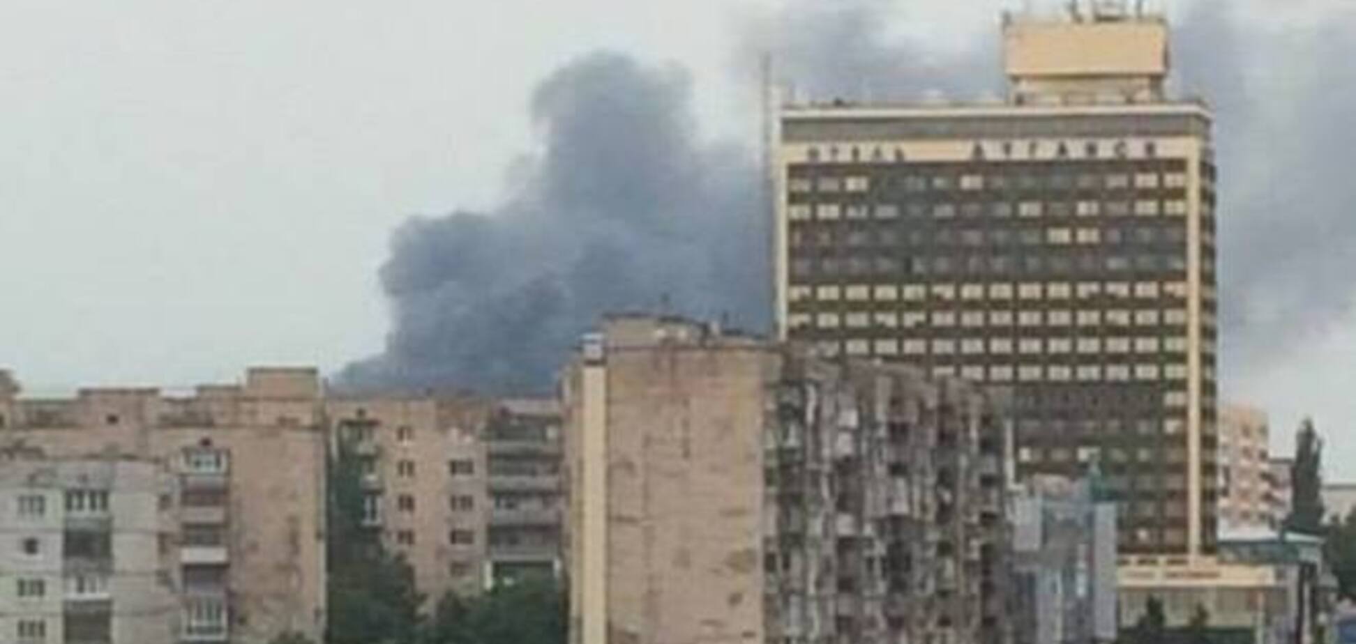 Сили АТО зачищають терористів в Луганську