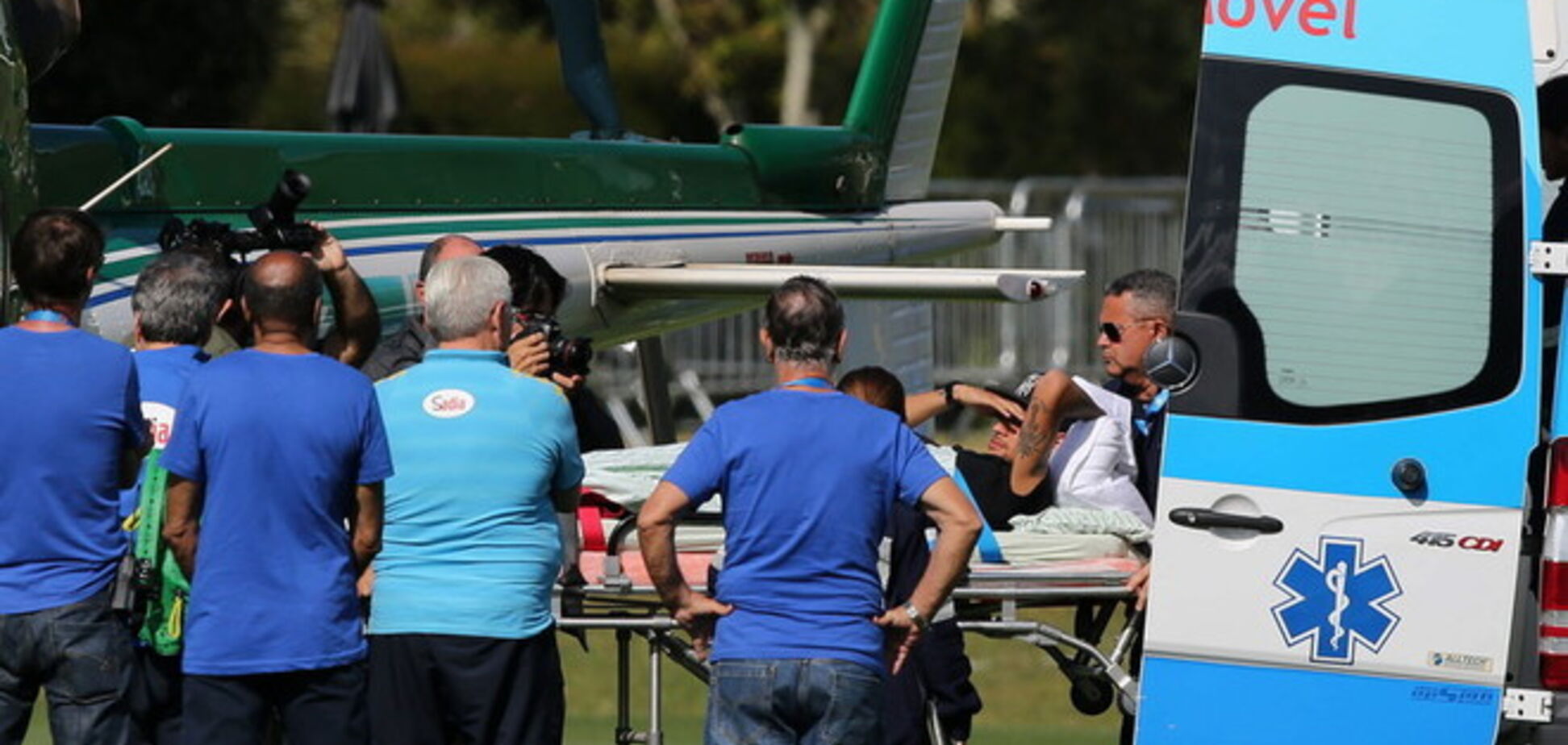 ЧМ-2014. Опубликован рентгеновский снимок переломанного позвонка Неймара