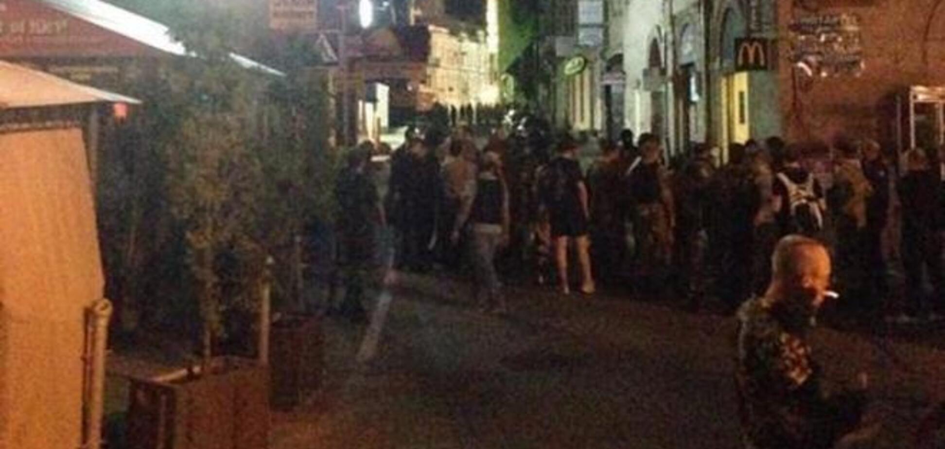 Потасовку с майдановцами устроили 'Белый молот' и 'Патриот Украины' - источник