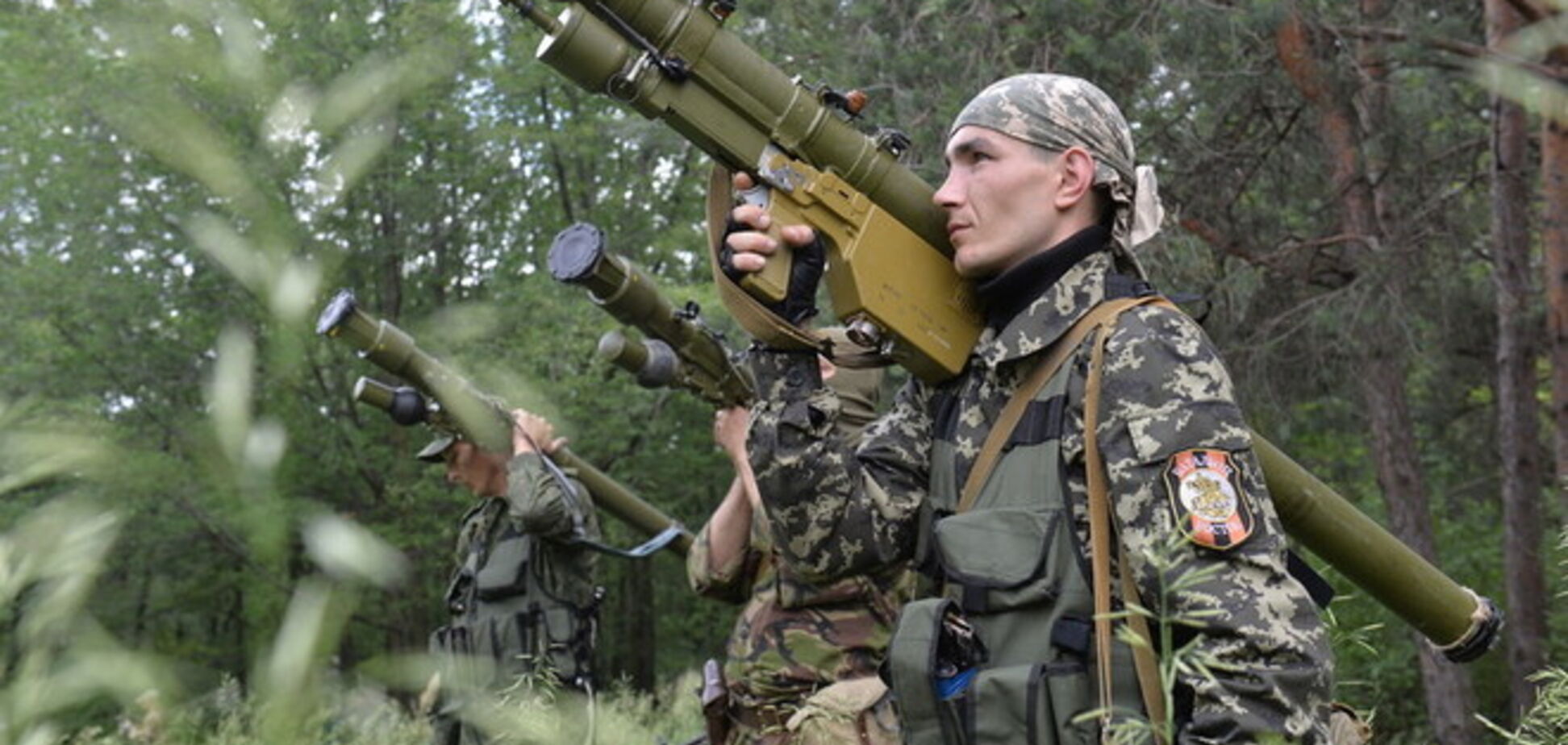 В Артемовске боевики обстреляли из гранатомета дислокацию бойцов 'Донбасса'