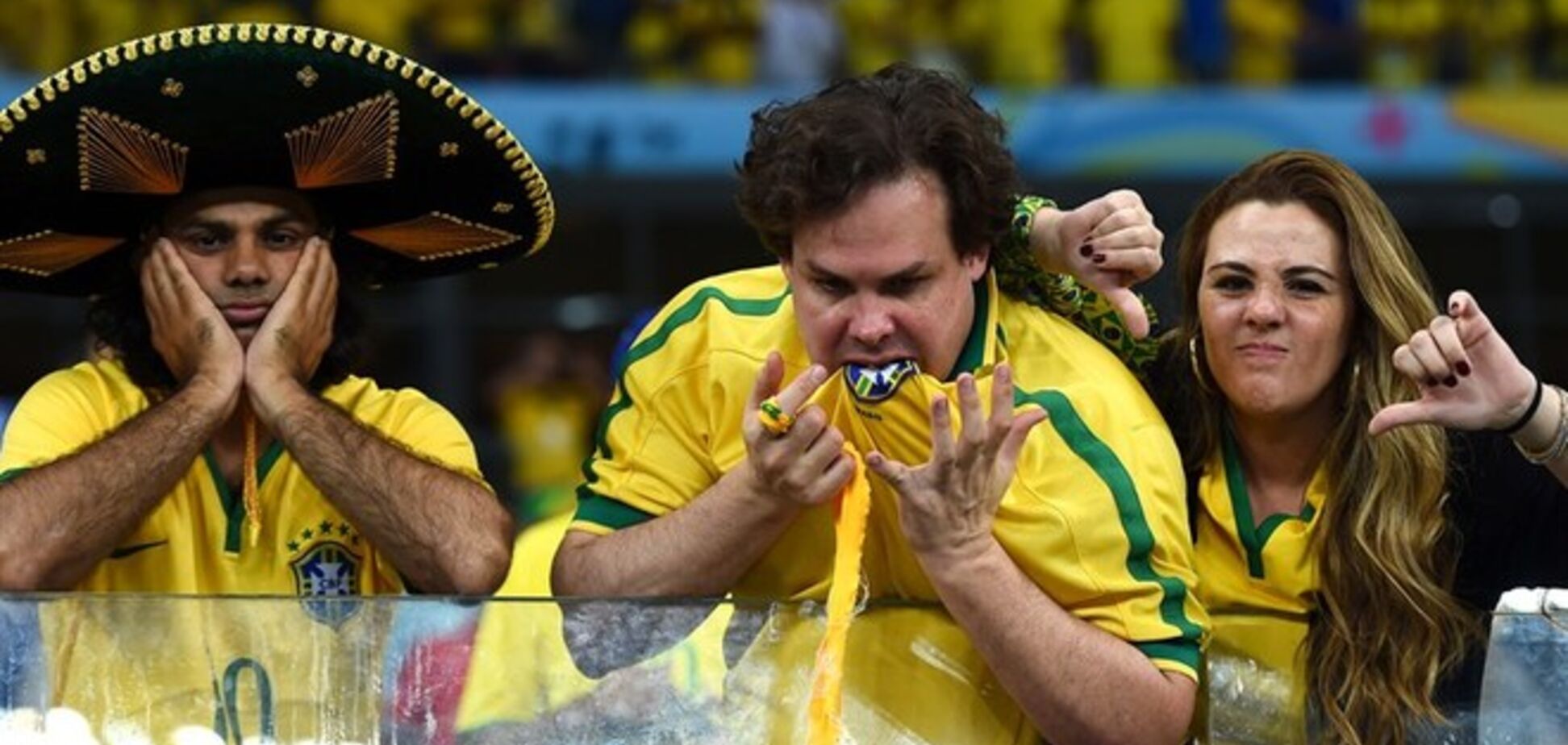 Трагедия нации: эмоции фанатов Бразилии после поражения от Германии