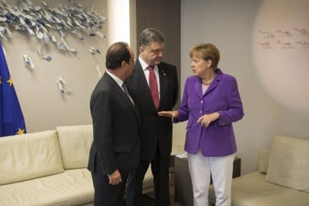 Порошенко, Олланд и Меркель заявили о невыполнении Россией договоренностей
