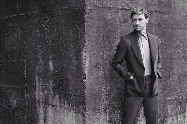 Джеймс МакЭвой в брутальном образе для Prada