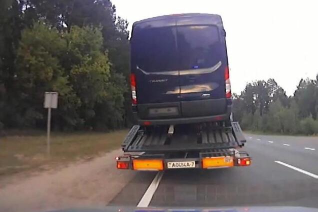 В Белоруссии пьяный водитель устроил на трассе гонки с милицией
