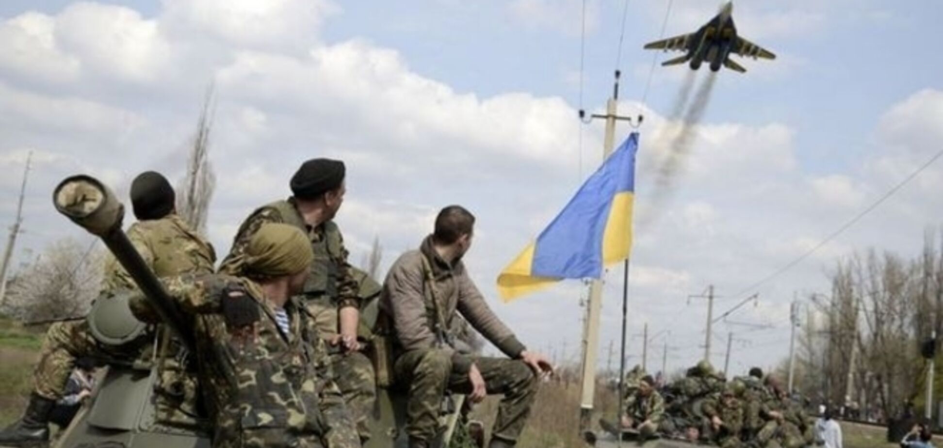 Украинские танкисты попали в плен под Торезом