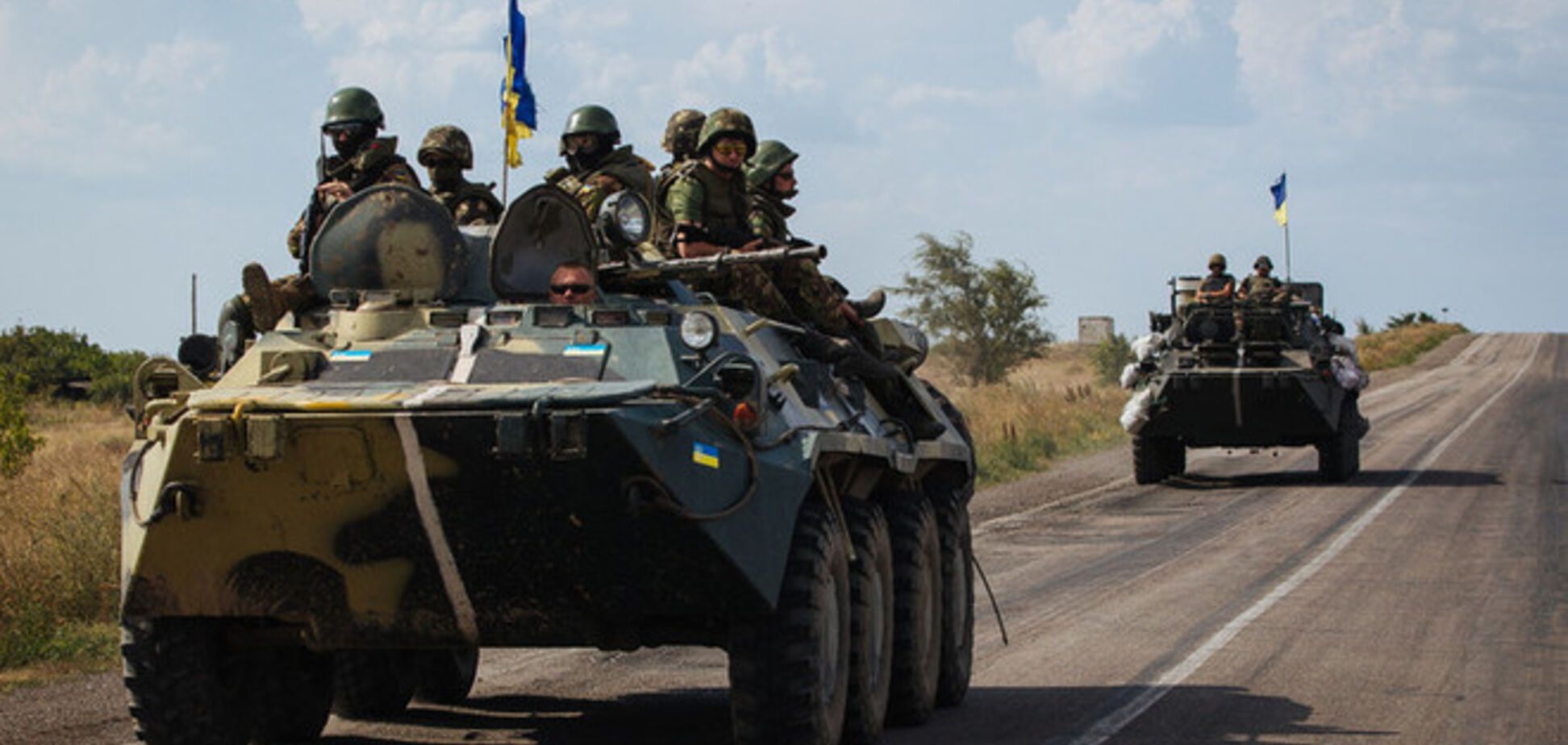 Силы АТО привели в готовность №1: украинские бойцы окружили Донецк