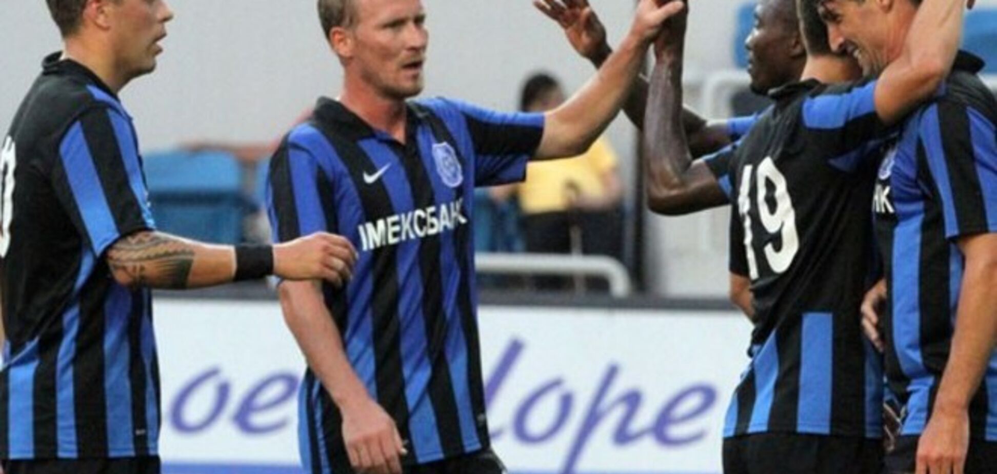 'Черноморец' победил 'Волынь' благодаря крымскому арбитру Ваксу