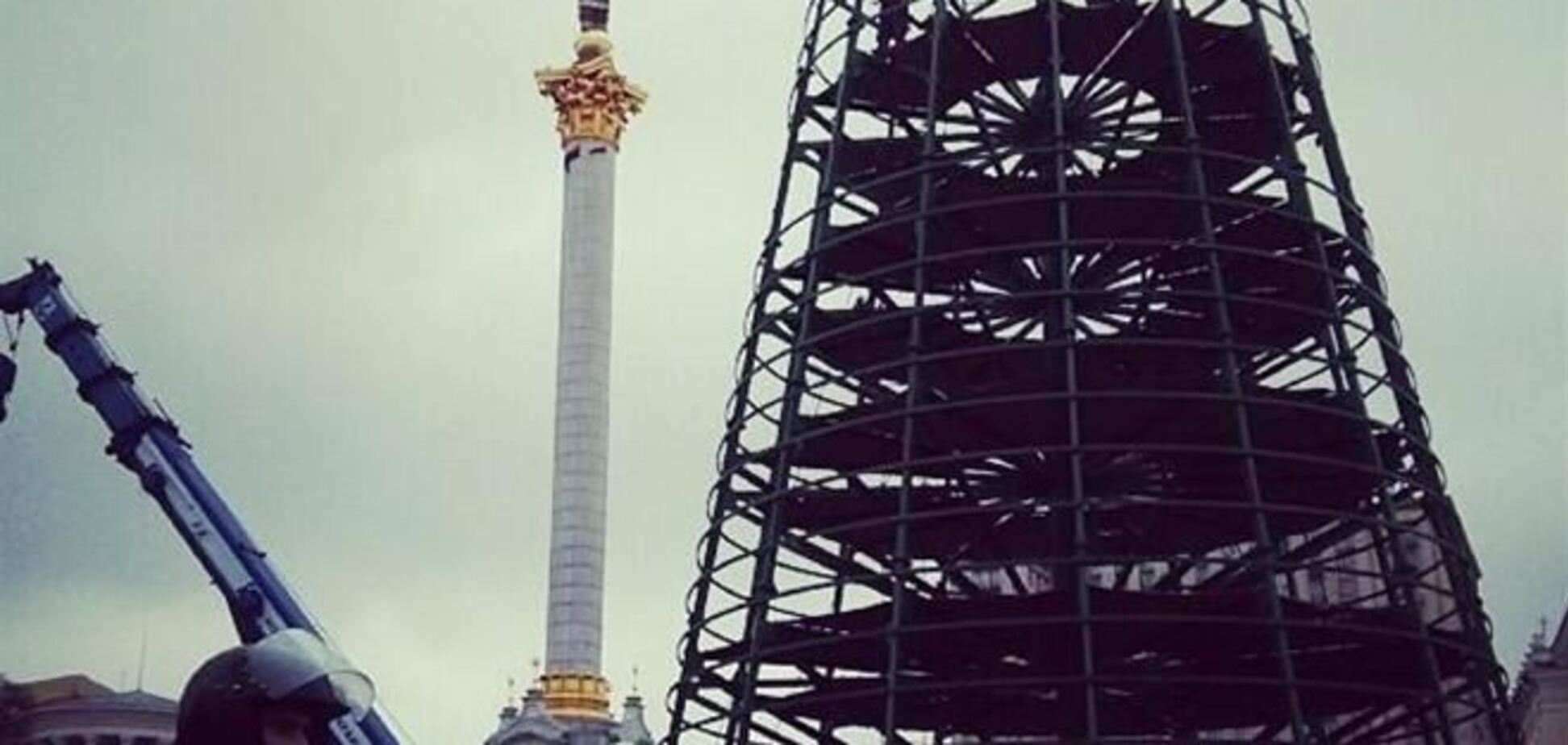 Кличко пообещал убрать 'кровавую елку' с Майдана