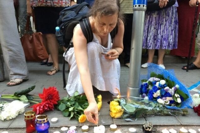 В сети появилось видео жесткого разгона московского 'Вечера скорби' по погибшим в Украине